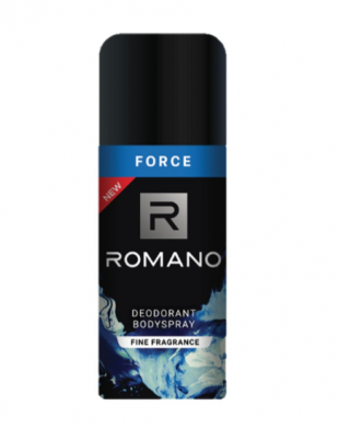 ROMANO Deodorant Body Spray Fine Fragrance Force