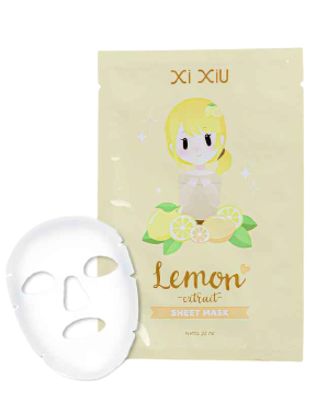 Xi Xiu Sheet Mask Fruity Series Lemon