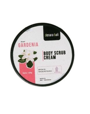 Denara Bali Body Scrub Cream Gardenia