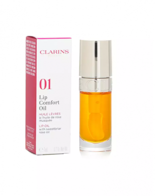 Clarins Lip Comfort Oil 01 Honey