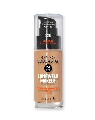 Revlon ColorStay Longwear Makeup for Combination/Oily Skin, SPF 15 Natural Beige