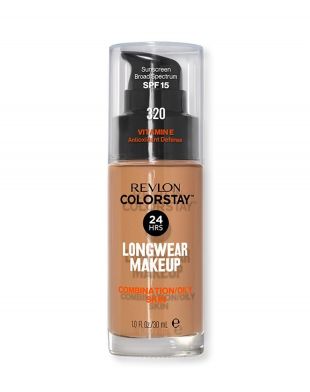 Revlon ColorStay Longwear Makeup for Combination/Oily Skin, SPF 15 True Beige