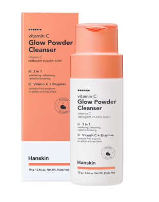 HANSKIN Vitamin C Glow Powder Cleanser 