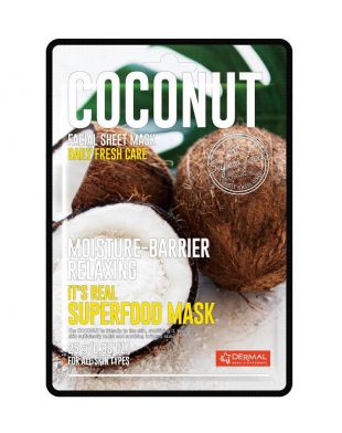 Dermal Superfood Skincare Face Mask Coconut