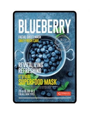 Dermal Superfood Skincare Face Mask Blueberry