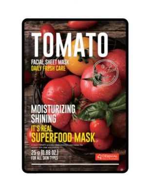 Dermal Superfood Skincare Face Mask Tomato