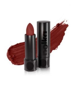 Polka Cosmetics Velvet Swipe Matte Lipstick Marimba