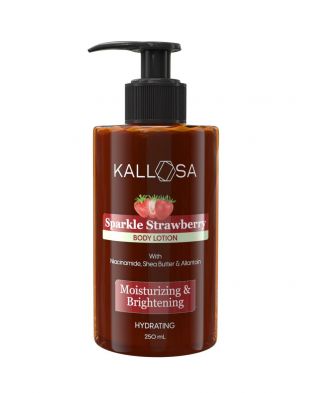 Kallosa Sparkle Strawberry Body Lotion 