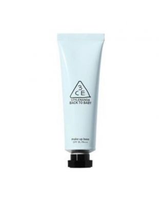 3CE Back To Baby Make Up Base (SPF 30, PA+++) Sky Blue