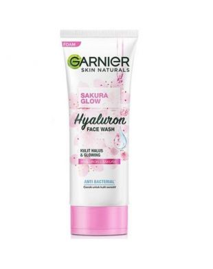 Garnier Sakura Glow Hyaluron Face Wash 