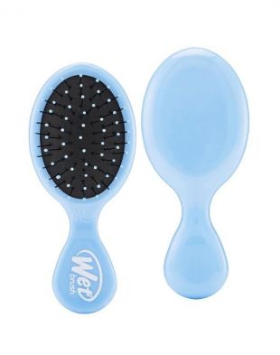 The Wet Brush Mini Detangler Hair Brush Sky Blue