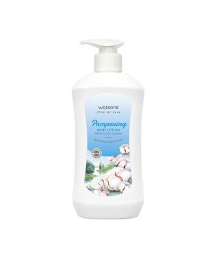 Watsons Pampering Body Lotion White Cotton Scented