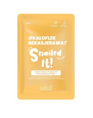 Salsa Cosmetic Sheet Mask Snailed It (Gold)