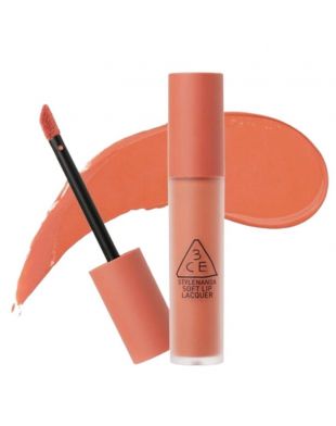 3CE Soft Lip Lacquer Peach Tea