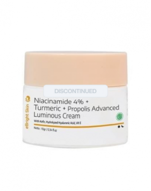 eBright Skin Niacinamide 4% + Turmeric + Propolis Advanced Luminous Cream - Discontinued 