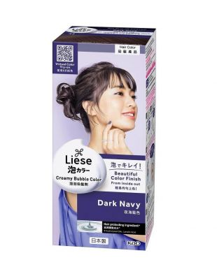 Liese Creamy Bubble Foam Color Dark Navy