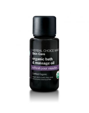 Herbal Choice Mari Organic Bath & Massage Oil Refresh Your Muscles