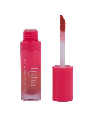 Tisha Glow-Ink Lip Stain 02 Velvet Red