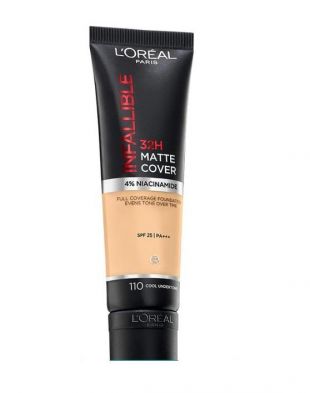 L'Oreal Paris Infallible 32H Matte Cover Foundation 110 Cool Undertone