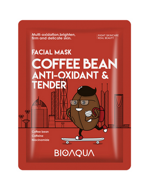 Bioaqua Facial Mask Biji Buah Coffee Bean