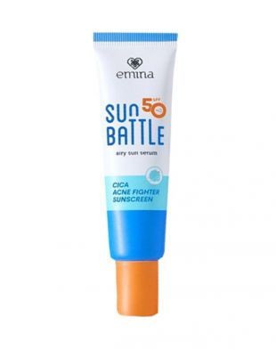 Emina Sun Battle SPF 50 PA++++ Cica Acne Fighter Sunscreen 