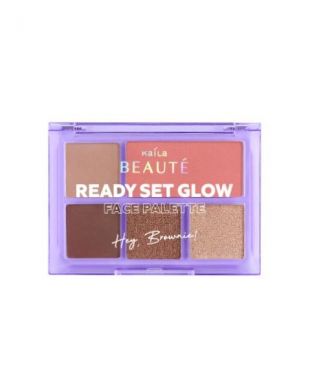 Kaila Ready Set Go Face Palette Hey Brownie