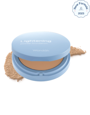 Wardah Lightening Powder Foundation Light Feel 01 Golden Sand (43W) - Reformulation in October 2023