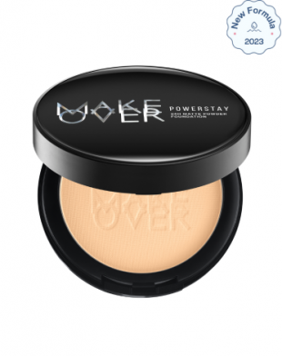 Make Over Powerstay 24H Matte Powder Foundation W32 Warm Beige - Reformulation in October 2023
