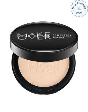 Make Over Powerstay 24H Matte Powder Foundation C21 Pink Ivory - Reformulation in October 2023