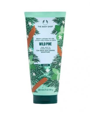 The Body Shop Wild Pine Body Lotion-to-oil 