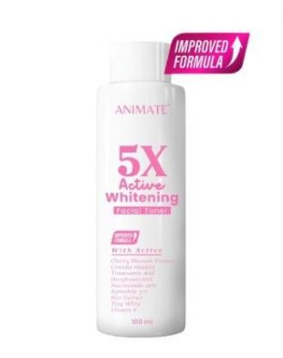 Animate 5x Active Whitening Facial Toner 