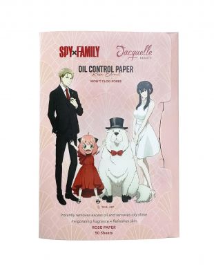 Jacquelle Rose Extract Oil Control Paper - SPY X FAMILY Collection 