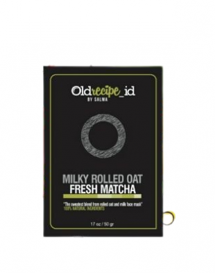 Oldrecipe_id Milky Rolled Oat Face Mask Fresh Matcha