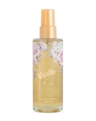 Vivelle Eau De Toilette Flowers Scent Rosa (Gold)