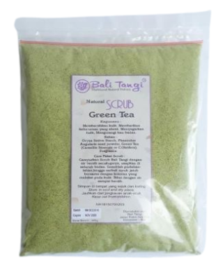 Bali Tangi Natural Scrub Green Tea
