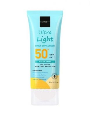 Scarlett Whitening Ultra Light Daily Sunscreen SPF 50+ PA++++ 