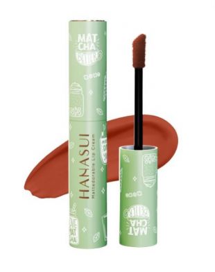 Hanasui Mattedorable Lip Cream Matcha Latte Edition 03 Matchaciano