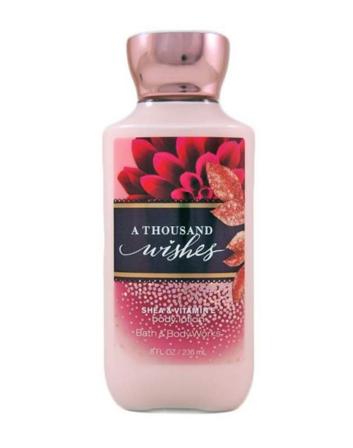 bath and body works a thousand wishes body cream