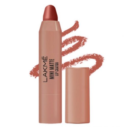 lakme mini matte lip crayon