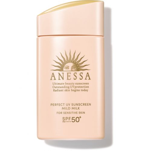 anessa perfect uv sunscreen mild milk for sensitive skin ingredients