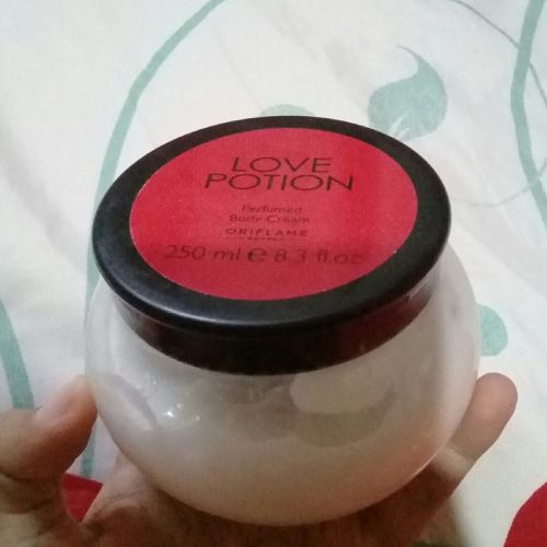 body cream love potion oriflame