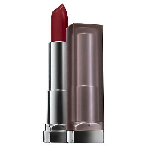 maybelline wine red lipstick