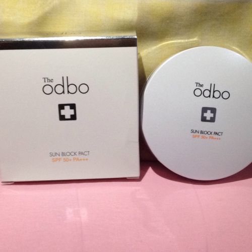 the odbo sunblock pact spf 50