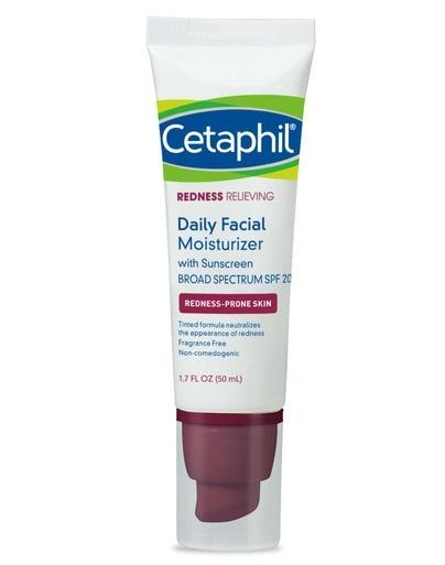 cetaphil daily facial moisturizer spf 20 for redness prone skin