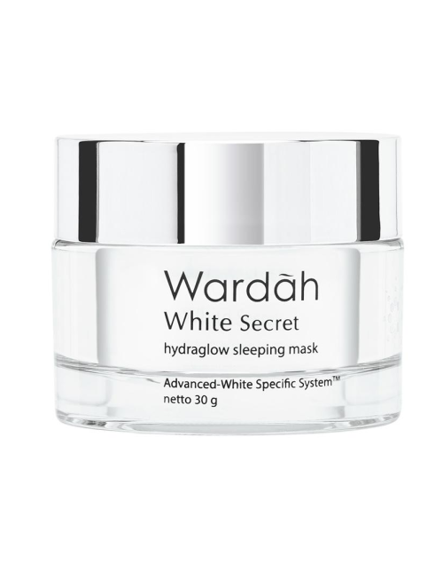 Wardah White Secret Hydraglow Sleeping Mask - Review Female Daily