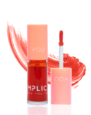 lip tint peach orange