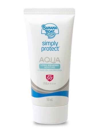 banana boat simply protect aqua long wearing moisture