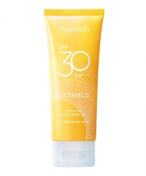 wardah essential sunscreen gel