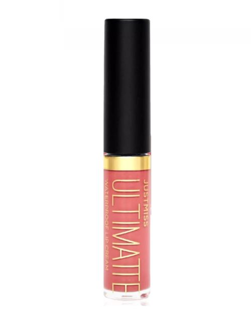 9 Rekomendasi Lipstik Matte Lokal yang Harganya di Bawah Rp 40.000 JustMiss Cosmetics Ultimatte Waterproof Lip Cream - Beauty Review