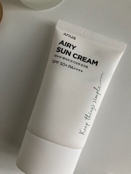 Anua アヌア 日焼け止め AIRY SUN CREAM SPF50+ - 日焼け止め